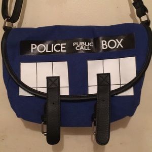 Doctor Who police public call box handbag